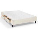Ver imagem 1 de Cama Base c/Aux 2 Gavetas Viúva Castor Poli Clean 128x188x27