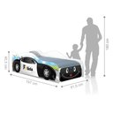 Ver imagem 2 de Cama Infantil Adesivada Divertida Quarto Menino Menina - Solteiro - Polícia Baby
