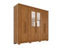 Ver imagem 2 de Guarda-Roupa Casal com Espelhos 6 Portas 2 Gavetas 180cm Multimóveis Cinamomo