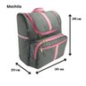 Mochila Bebê Infantil Maternidade 2 em 1 Luxo Mz - Rosa - 2