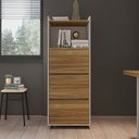 Ver imagem 2 de Gaveteiro para Escritório Alto Pasta Suspensa 3 Gavetas Studio 