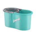 Ver imagem 4 de 2 Refil Mop Giratório 360 Balde e Cabo Limpaki Condor 1662 Kit Condor Refil Esfregão Limpaki 360°