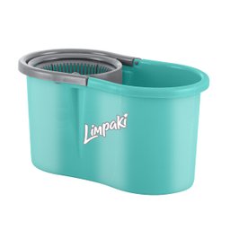 2 Refil Mop Giratório 360 Balde e Cabo Limpaki Condor 1662 Kit Condor Refil Esfregão Limpaki 360° - 4