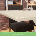 Ver imagem 5 de Mesa De Jantar Tampo Em Mdf 120cm Juanita Casa 812 Nature Off White
