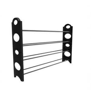 Sapateira Tub 80 Cm 16 Pares Cor Preto