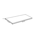 Ver imagem 3 de Tampo para Balcão de Cozinha 120cm MDP Cinza - AJL Móveis