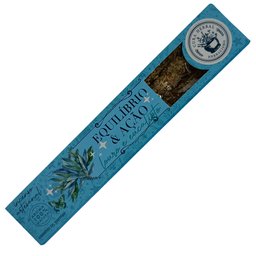 Incenso 100% Natural - Equilíbrio e Ação - Louro e Eucalipto, da Cura Herbal - 1