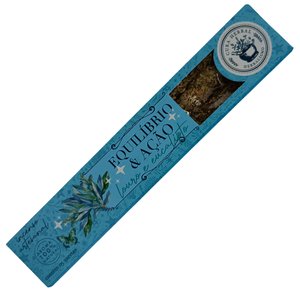 Incenso 100% Natural - Equilíbrio e Ação - Louro e Eucalipto, da Cura Herbal