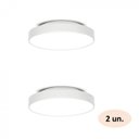 Ver imagem 2 de Kit com 2 Plafons para 4 Lâmpadas Redondo 50cm 7653 Jd Molina Jd Molina