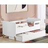 Cama Infantil Bicama Cecilia de Mdf com Auxiliar Montessoriana e Grade de Proteção + 02 Colchões D18 - 5