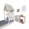 Conjunto Infantil Cama Nicho Prateleira e Revisteiros Bramov Móveis - 5