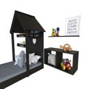 Ver imagem 5 de Conjunto Infantil Cama Nicho Prateleira e Revisteiros Bramov Móveis