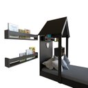 Ver imagem 4 de Conjunto Infantil Cama Nicho Prateleira e Revisteiros Bramov Móveis