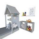 Ver imagem 5 de Conjunto Infantil Cama Nicho Prateleira e Revisteiros Bramov Móveis