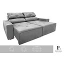 Ver imagem 2 de Sofá Retrátil e Reclinável 1,80m com Molas – Design Slim e Sofisticação