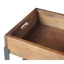 Ver imagem 3 de Fruteira Fresh Cor Rustic Brown com Estrutura em Aço Grafite 78cm - 50082