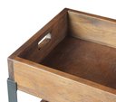 Ver imagem 3 de Fruteira Fresh Cor Rustic Brown com Estrutura em Aço Grafite 78cm - 50082
