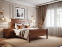 Ver imagem 1 de Cama de Casal King Size 1,95 X 2,05 - Móveis de Gramado