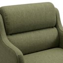 Ver mais imagens de Poltrona Decorativa Madri Pes Madeira Linho Color Trend Tca 307 Moll
