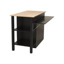 Ver mais imagens de Bancada Gourmet Ilha Cozinha Ditália 2 Portas Cd-1028 Preto