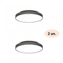 Ver imagem 2 de Kit 2 Plafons para 4 Lâmpadas Redondo 50cm 7653 Jd Molina Jd Molina