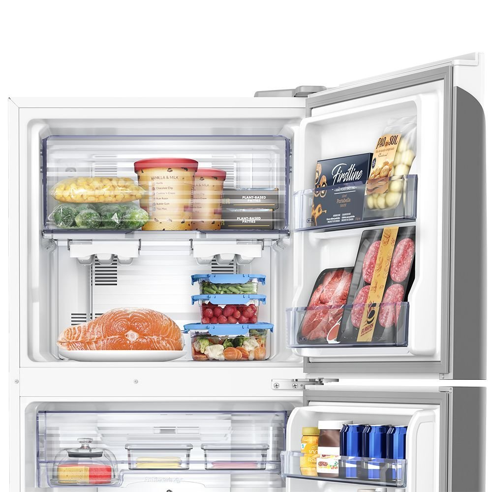 Refrigerador Panasonic BT41 2 Portas Frost Free 387 Litros Branco 220V NR-BT41PD1WB - 6