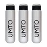 Kit 3 Garrafinhas para Academia Umto Super Resistente Biodegradável 500 Ml Branca - 1