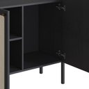 Ver imagem 6 de Balcao Cafe Bar 2 Portas Palhinha 27928 Linha Oslo Nero Artesano