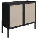 Ver imagem 1 de Balcao Cafe Bar 2 Portas Palhinha 27928 Linha Oslo Nero Artesano