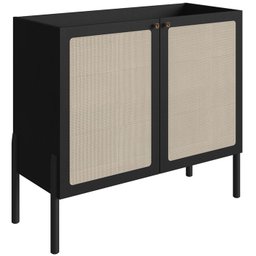 Balcao Cafe Bar 2 Portas Palhinha 27928 Linha Oslo Nero Artesano - 1 Balcao Cafe Bar 2 Portas Palhinha 27928 Linha Oslo Nero Artesano - 1