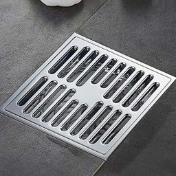 Ralo Inox 10x10 Banheiro Lavabo Anti Odor Anti Inseto Rapido Escoamento Seguro Resistente - 2