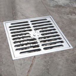 Ralo Inox 10x10 Banheiro Lavabo Anti Odor Anti Inseto Rapido Escoamento Seguro Resistente - 7