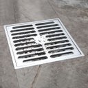 Ver imagem 7 de Ralo Inox 10x10 Banheiro Lavabo Anti Odor Anti Inseto Rapido Escoamento Seguro Resistente