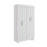 Guarda Roupa Acp Maya 4 Portas com Pés - Branco - 1