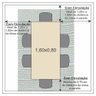 Conjunto Sala De Jantar Mesa Tampo Mdf E Vidro E 6 Cadeiras - 2