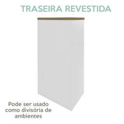 Armário para Escritório Alto  2 Portas em Tamburato Toq  - 10