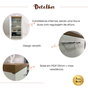 Ver mais imagens de Armário para Escritório Alto 2 Portas em Tamburato Toq