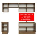 Ver imagem 6 de Armário de Cozinha Completa 240cm Rustic/Preto Glamy Madesa 10