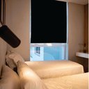 Ver imagem 5 de Persiana Rolo Blackout Pinpoint Preta - 1,90m X 2,30m