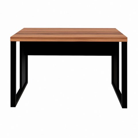 Mesa Escrivaninha Retangular Office 120cm Pé Quadro Web Office