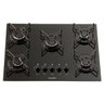 Fogão Cooktop FORNELLO a Gás 5 bocas preto - acendimento automático - 1
