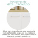 Ver mais imagens de Armário para Escritório Baixo 2 Portas em Tamburato Toq 