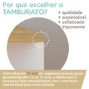 Ver mais imagens de Escrivaninha Mesa Escritório Minimalista Toq 120cm Olmo e Branco Artany
