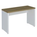 Ver imagem 6 de Escrivaninha Mesa Escritório Minimalista Toq 120cm Olmo e Branco Artany