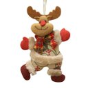 Ver imagem 1 de Enfeite Pendente para Árvore de Natal Rena 19cm