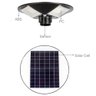 Luminária Solar Ovini 250W Placa LED Sensor Ilumina 360 Graus Refletor Jardim Casa Proteçao Luz - 9