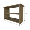 Ver mais imagens de Conjunto Infantil Cama Banqueta 2 Nicho e Prateleira Bramov Móveis