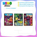 Ver imagem 3 de Kit 03 Placas Mdf Cartoon Personagens Decoração 28,7x22 Ah1