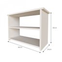 Ver mais imagens de Conjunto Infantil Cama Banqueta 2 Nicho e Prateleira Bramov Móveis