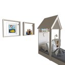 Ver imagem 4 de Conjunto Infantil Cama Banqueta 2 Nicho e Prateleira Bramov Móveis